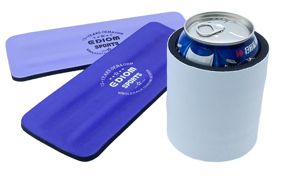 Snap Wrap Can Cooler custom neoprene drink sleeve