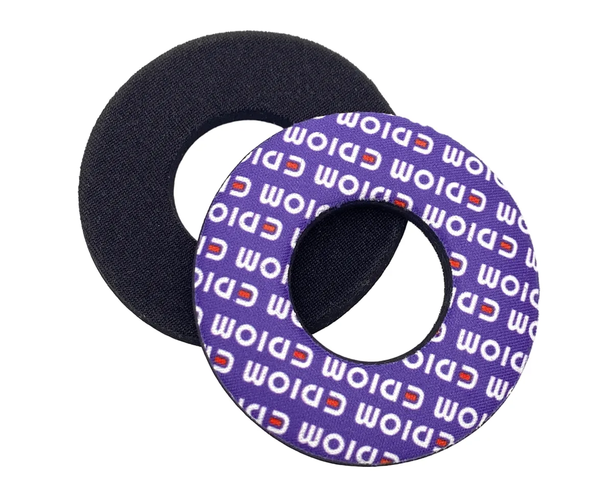 EDIOM pattern example on a grip ring with black reverse
