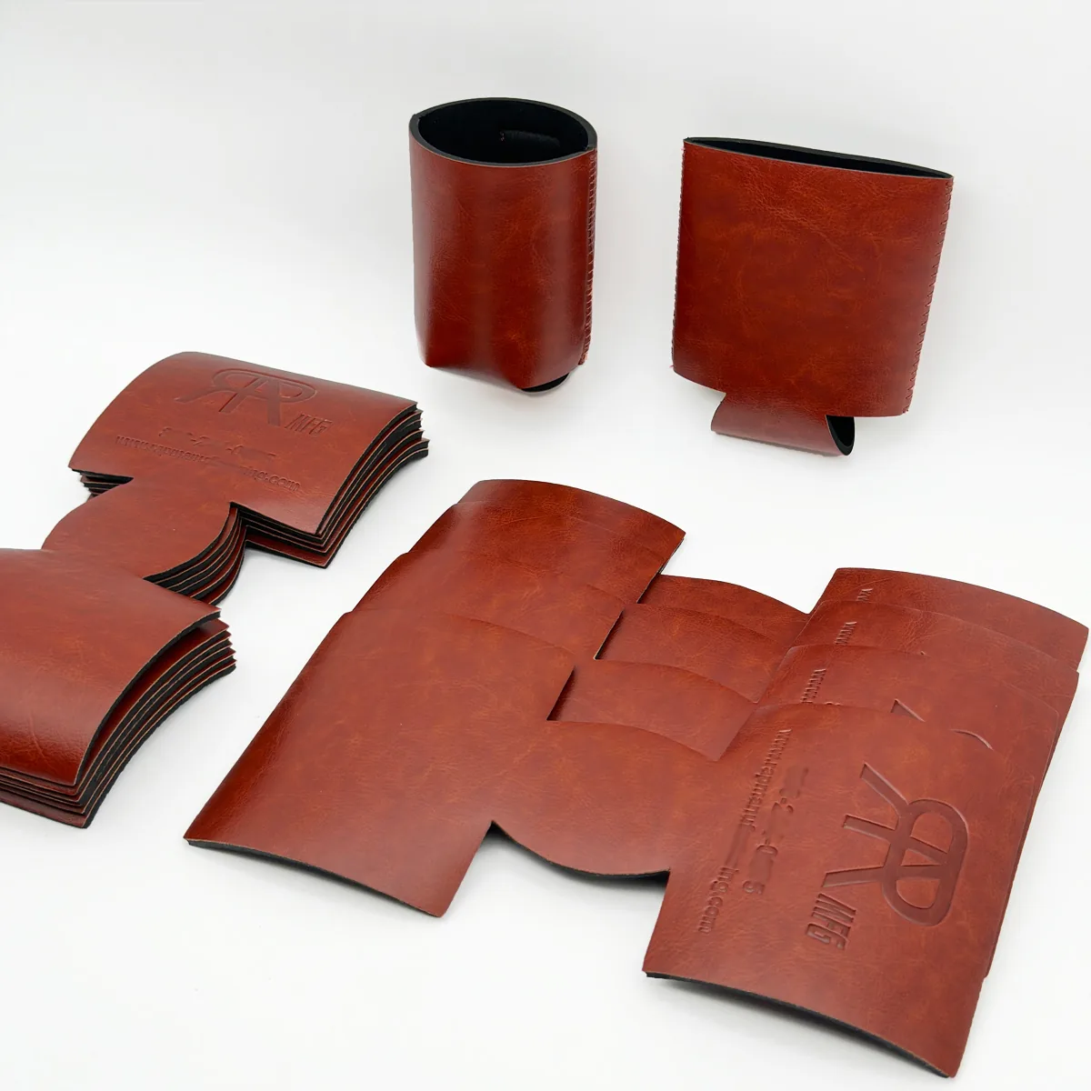 Flat PU panels and assembled sleeves for customization